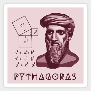 Pythagoras - Right Triangle Magic Sticker